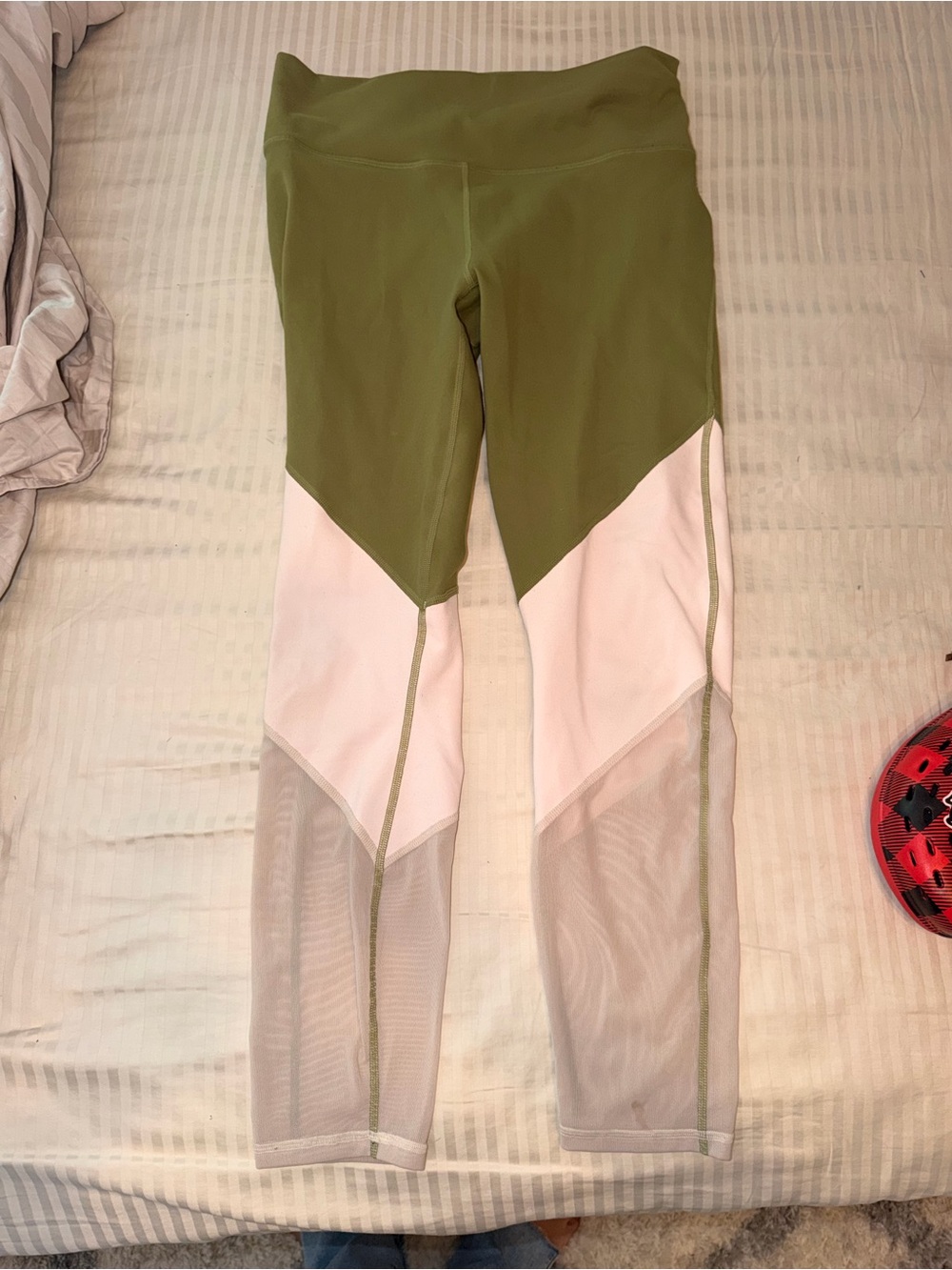 Fabletics PowerHold Leggings in Chartreuse Yellow